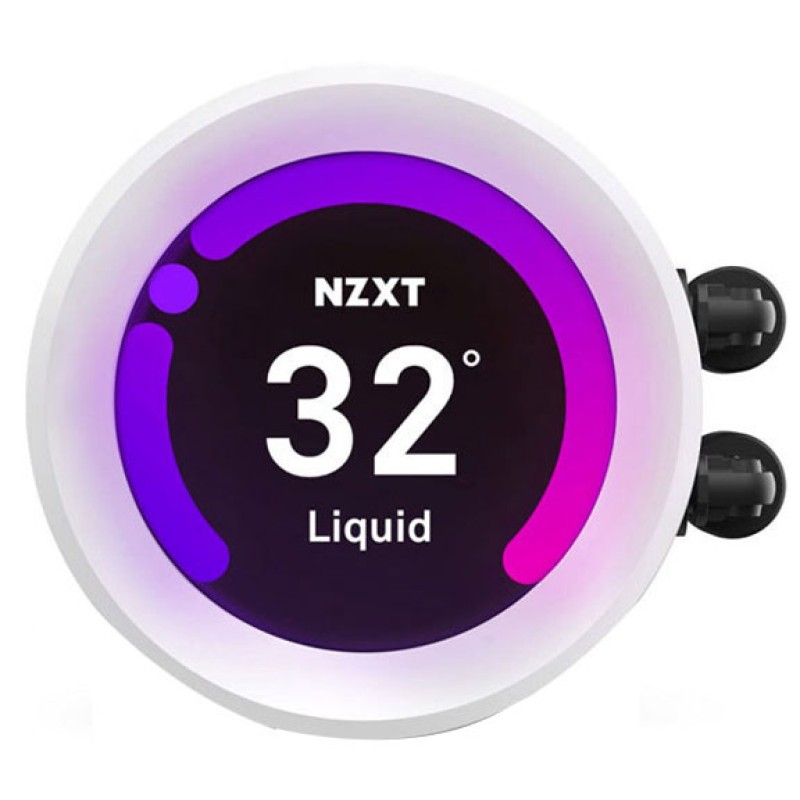 NZXT KRAKEN Z53 RGB 240MM LIQUID COOLER With LCD DISPLAY -WHITE