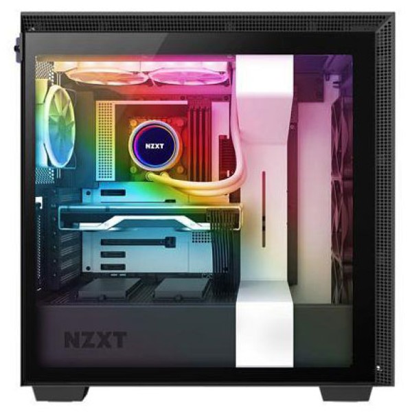 NZXT KRAKEN X53  240mm AIO Liquid Cooler with RGB Fans - مبرد مائي للكمبيوتر ان زي اكس تي كراكن أبيض