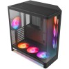 كيس ألعاب ميد تاور NZXT H6 RGB+ CC-H62FB-P1 - مراوح RGB - زجاج منحني كيس ألعاب ميد تاور NZXT H6 RGB+ CC-H62FB-P1 - مراوح RGB - زجاج منحني