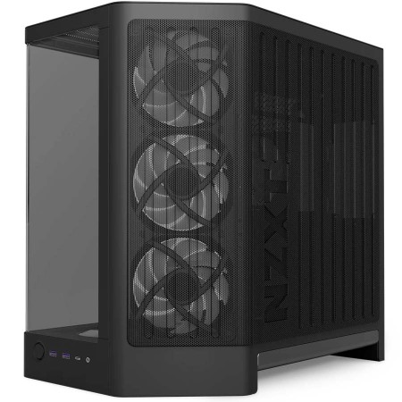 كيس ألعاب ميد تاور NZXT H6 RGB+ CC-H62FB-P1 - مراوح RGB - زجاج منحني كيس ألعاب ميد تاور NZXT H6 RGB+ CC-H62FB-P1 - مراوح RGB - زجاج منحني