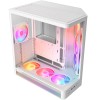 كيس ألعاب ميد تاور NZXT H6 RGB+ CC-H62FB-P1 - مراوح RGB - زجاج منحني كيس ألعاب ميد تاور NZXT H6 RGB+ CC-H62FB-P1 - مراوح RGB - زجاج منحني