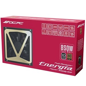  Power Supply OCPC ENERGIA GD‑850M ,80 Plus Gold ,Full Mod ,Flat black cables for a sleek ,high-performance builds - 