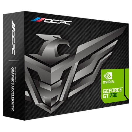 OCPC GeForce GT 730 - 4GB DDR3 - HDMI/DVI/VGA - Quiet Desktop Graphics