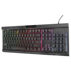 لوحة مفاتيح ألعاب سلكية من فيرتكس (VERTUX) بأداء احترافي وإضاءة RGB