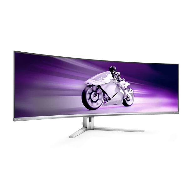 Gaming Monitor PHILIPS Evnia 49M2C8900 49 Inch  Curved , QD-OLED, 240Hz, HDR & G-Sync Support