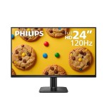 شاشة العاب احترافية PHILIPS 24E2N2100/71, مقاس 24 بوصة بدقة FHD 1920×1080, معدل تحديث 120Hz, لوحة IPS, زمن استجابة 1ms, دعم تقنية Adaptive-Sync - أسود 