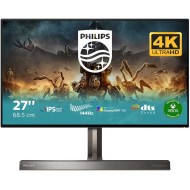 Philips 279M1RV - 27 Inch 4K | 3840 x 2160 |144Hz Gaming Monitor, 1ms, Nano IPS, DTS sound, Speakers, Height Adjust (HDMI 2.1 / DP 1.4 / USB-C / USB 3.2)