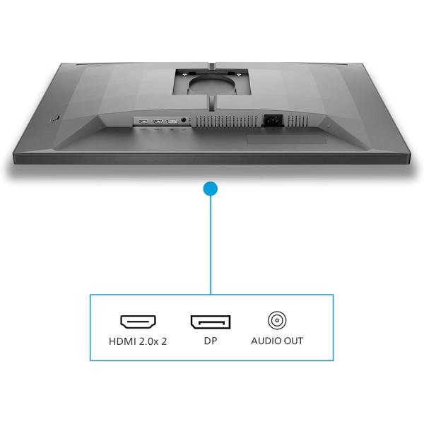 شاشة العاب احترافية PHILIPS 27M2N5500 Evnia,  27 بوصة بدقة QHD 2560×1440, معدل تحديث 180Hz, لوحة IPS, زمن استجابة 0.5ms, توافق مع NVIDIA G-Sync وAMD FreeSync - أسود