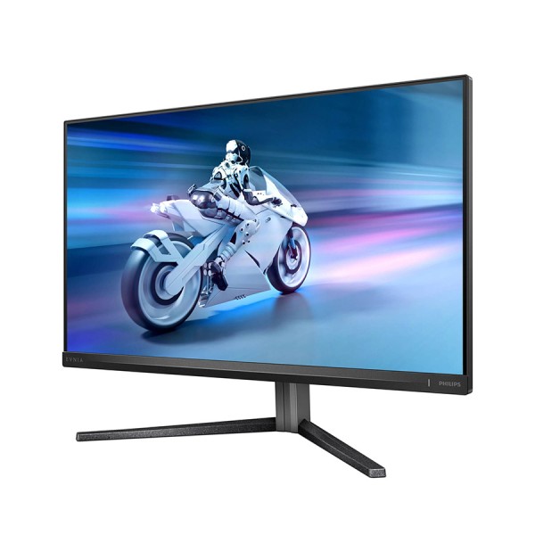 شاشة العاب احترافية PHILIPS 27M2N5500 Evnia,  27 بوصة بدقة QHD 2560×1440, معدل تحديث 180Hz, لوحة IPS, زمن استجابة 0.5ms, توافق مع NVIDIA G-Sync وAMD FreeSync - أسود