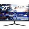 شاشة Philips Evnia 27M2N5500Q/89، مقاس 27 بوصة، لوحة Fast IPS، دقة QHD (2560×1440)، معدل تحديث 200Hz، زمن استجابة 0.3ms، تدعم NVIDIA G-SYNC – اسود
