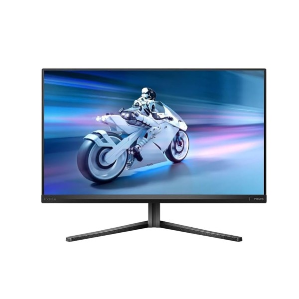 شاشة العاب احترافية Philips 27M2N5500Q/89 Evnia, مقاس 27 بوصة بتقنية Fast IPS, دقة QHD (2560×1440), معدل تحديث 200Hz, زمن استجابة 0.3ms, دعم NVIDIA G-SYNC - أسود