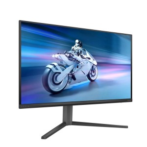 شاشة ألعاب احترافية PHILIPS Evnia, مقاس 27 بوصة بدقة QHD ‏(2560×1440) مع لوحة QD-OLED, معدل تحديث 240Hz, استجابة 0.03ms (GtG), دعم HDR True Black, دعم NVIDIA G-SYNC - أسود