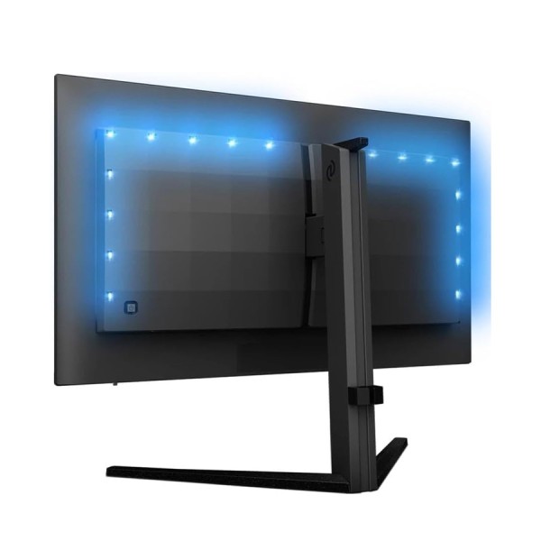 شاشة ألعاب احترافية PHILIPS Evnia, مقاس 27 بوصة بدقة QHD ‏(2560×1440) مع لوحة QD-OLED, معدل تحديث 240Hz, استجابة 0.03ms (GtG), دعم HDR True Black, دعم NVIDIA G-SYNC - أسود