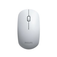 فأرة مكتبية لاسلكية PHILIPS SPK7315W/55, دقة استشعار تصل حتى 1200 DPI, استهلاك طاقة منخفض, 3 أزرار, مستشعر Optical  - أبيض