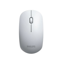 فأرة مكتبية لاسلكية PHILIPS SPK7315W/55, دقة استشعار تصل حتى 1200 DPI, استهلاك طاقة منخفض, 3 أزرار, مستشعر Optical  - أبيض