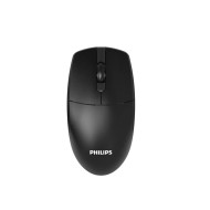 PHILIPS SPK7347B/55 wireless mouse, Ergonomic design, wireless 2.4 GHz, up to 1200 DPI, 3 buttons, 75 g - BLACK