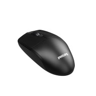 PHILIPS SPK7347B/55 wireless mouse, Ergonomic design, wireless 2.4 GHz, up to 1200 DPI, 3 buttons, 75 g - BLACK