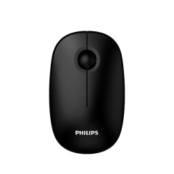 PHILIPS SPK7378B/55 wireless Mouse, Ergonomic design, Up to 1600 DPI, Rubberized surface, 80 grams - BLACK