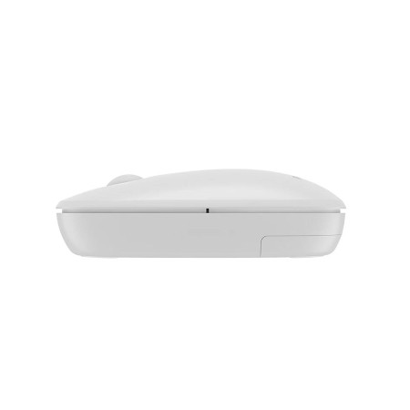 فأرة مكتبية لاسلكية PHILIPS SPK7378W/55, اتصال لاسلكي 2.4GHz , دقة استشعار تصل حتى 1600 DPI, سطح مطاطي, وزن حوالي 42 غرام (بدون البطارية) - أبيض