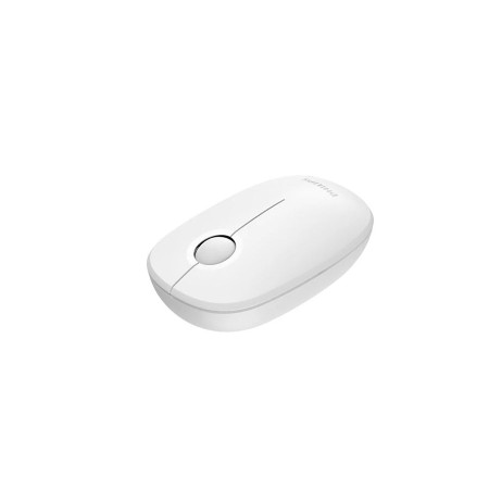 فأرة مكتبية لاسلكية PHILIPS SPK7378W/55, اتصال لاسلكي 2.4GHz , دقة استشعار تصل حتى 1600 DPI, سطح مطاطي, وزن حوالي 42 غرام (بدون البطارية) - أبيض