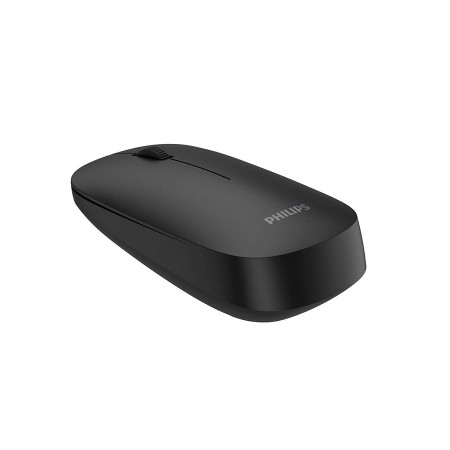 PHILIPS SPK7438B/55 dual wireless Mouse, Wireless 2.4 / Bluetooth, Ergonomic design, Up to 1600 DPI, Rubberized surface, BLACK