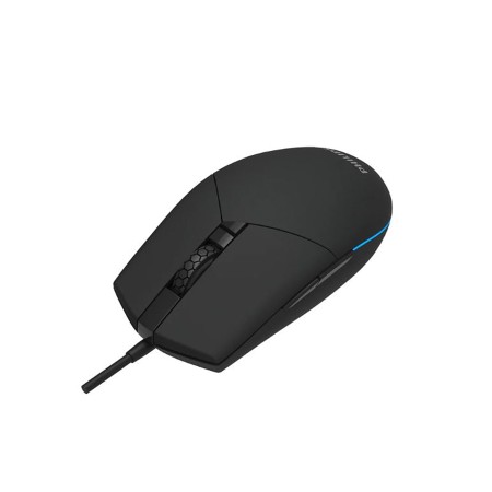 ماوس ألعاب سلكية PHILIPS Momentum 3000, حساسية تصل حتى 6400 DPI, مع 6 أزرار قابلة للبرمجة, الوزن 144 ± 5 جم, كيبل USB - أسود
