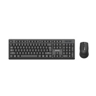 PHILIPS SPT6324B/89 3000 Series wireless Combo KB+Mouse, fast 2.4GHz, Full keyboard Arabic layout, mouse up to 1600 DPI - BLACK