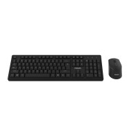 PHILIPS SPT6324B/89 3000 Series wireless Combo KB+Mouse, fast 2.4GHz, Full keyboard Arabic layout, mouse up to 1600 DPI - BLACK