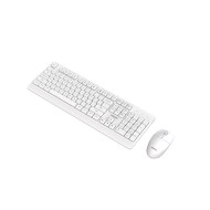  كومبو لوحة مفاتيح وماوس لاسلكية PHILIPS SPT6347W/89, اتصال لاسلكي 2.4GHz, لوحة مفاتيح كاملة معربة, ماوس وايرليس بسرعة تصل الى 1600 DPI - أبيض  