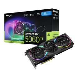 Gaming Graphics Card PNY GeForce RTX 5060 Ti 8GB GDDR7 OC – Triple Fan – RGB   Gaming Graphics Card PNY GeForce RTX 5060 Ti 8GB GDDR7 OC – Triple Fan – RGB