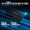 قرص تخزين  SSD داخلي PNY CS900 سعة 1TB - مقاس 2.5 بوصة SATA III - سرعة حتى 535MB/s
