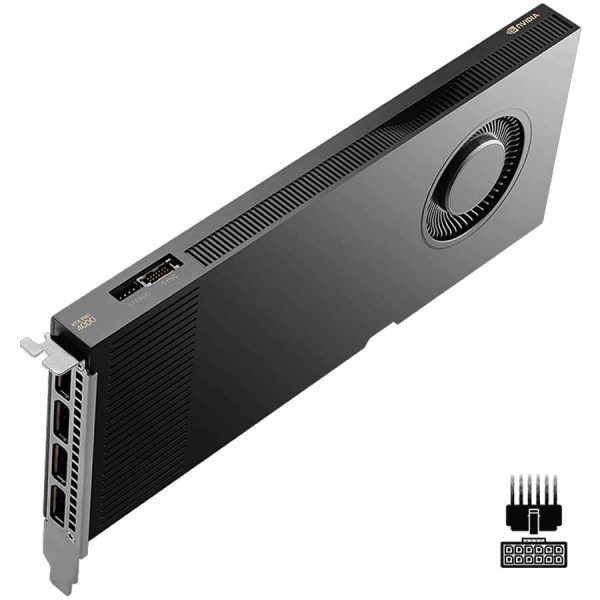 Pro Graphics Card NVIDIA RTX NVIDIA RTX PRO 4000 Blackwell ,24GB GDDR7 ,AI and deep learning workloads ,5th Gen Tensor Cores ,DLSS 4 Multi Frame Generation