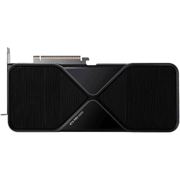 بطاقة رسومية احترافية NVIDIA RTX PRO 6000 بمعمارية Blackwell لمحطات العمل، ذاكرة 96 جيجابايت GDDR7 مع خاصية تصحيح الأخطاء (ECC)، معالج Blackwell المتعدد للبث