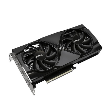 كرت شاشة احترافي PNY RTX 5060 Ti, ذاكرة 16GB GDDR7, نظام تبريد مزدوج المراوح, إصدار مكسور السرعة OC, واجهة PCIe 5.0, دعم تقنيات DLSS4 و Ray Tracing - أسود