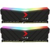 PNY XLR8 Gaming RGB DDR4 16GB (8GBx2) Desktop Memory 3200MHz CL16  (Black)