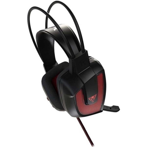 Wired Gaming Headset VIPER V360 ,7.1 Virtual Surround ,Ultra Bass Response ,Volume and bass controls ,Red LED illumination
