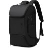 Backpack RAHALA BNG‑126 ,Modern and ergonomic design ,Water-resistant to protect contents ,Spacious interior ,Padded shoulder straps - Black