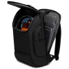 Backpack RAHALA BNG‑126 ,Modern and ergonomic design ,Water-resistant to protect contents ,Spacious interior ,Padded shoulder straps - Black