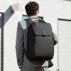 حقيبة ظهر RAHALA BNG‑127، تصميم عصري ومريح، مقاومة للماء لحماية المحتويات، مساحة داخلية واسعة، مثالية للاستخدام اليومي - اسود