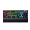 لوحة مفاتيح ميكانيكية Razer BlackWidow V4, مفاتيح ميكانيكية (Clicky & Tactile) Green Switches, إضاءة Razer Chroma RGB, حجم كامل Full-Size, توصيل USB - أسود لوحة مفاتيح ميكانيكية Razer BlackWidow V4, مفاتيح ميكانيكية (Clicky & Tactile) Green Switches, إضاءة Razer Chroma RGB, حجم كامل Full-Size, توصيل USB - أسود
