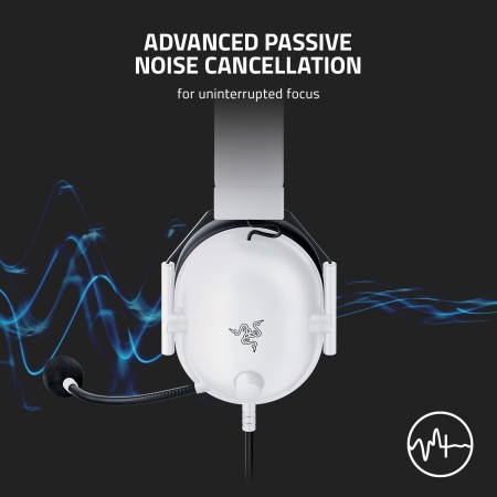 سماعة الألعاب Razer BlackShark V2 X الإصدار الأبيض بصوت محيطي 7.1 – أبيض سماعة الألعاب Razer BlackShark V2 X الإصدار الأبيض بصوت محيطي 7.1 – أبيض