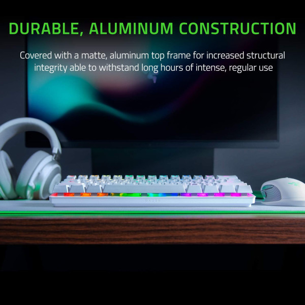GAMING KEYBOARD RAZER HUNTSMAN MINI MECHANICAL - WHITE GAMING KEYBOARD RAZER HUNTSMAN MINI MECHANICAL - WHITE