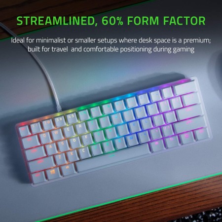 GAMING KEYBOARD RAZER  HUNTSMAN MINI MECHANICAL - WHITE