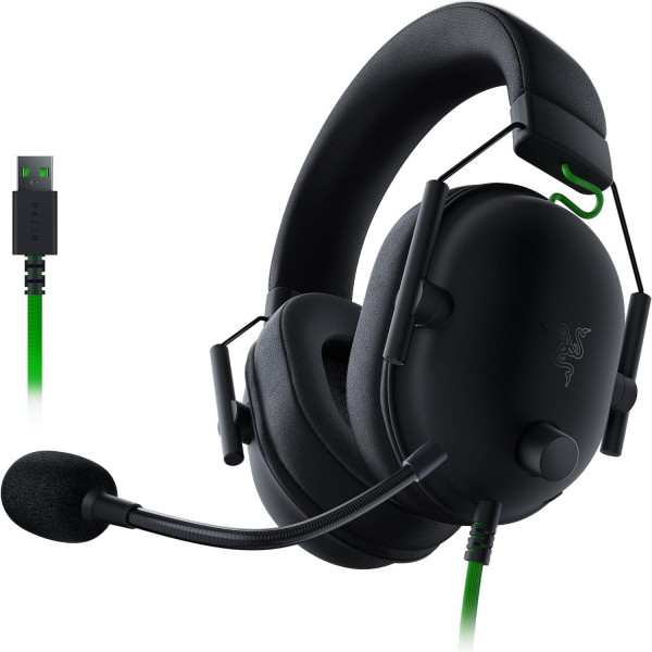 سماعة الألعاب Razer BlackShark V2 X USB 7.1 – أسود سماعة الألعاب Razer BlackShark V2 X USB 7.1 – أسود