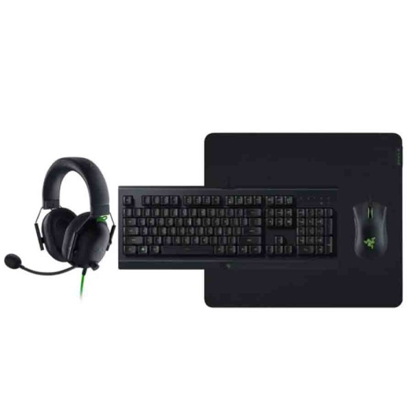 RAZER POWER UP BUNDLE V2 GAMING (Mouse - Keyboard - Headset - Mouse pad)