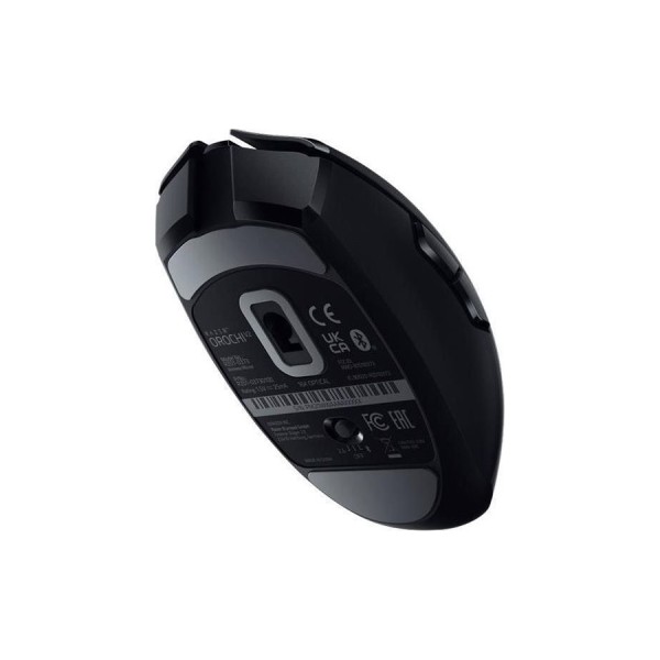 ماوس العاب لاسلكي Razer Orochi V2, مستشعر يصل الى 18,000 DPI, مع 6 أزرار قابلة للبرمجة,  اتصال لاسلكي مزدوج HyperSpeed 2.4GHz و Bluetooth - أسود