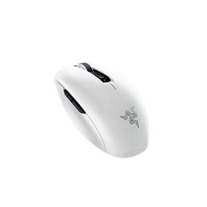 ماوس العاب لاسلكي Razer Orochi V2, مستشعر يصل الى 18,000 DPI, مع 6 أزرار قابلة للبرمجة,  اتصال لاسلكي مزدوج HyperSpeed 2.4GHz و Bluetooth - أبيض