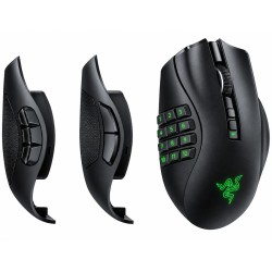 Razer Naga V2 Pro Wireless MMO Gaming Mouse - 30,000 DPI - 22 Controls - Black