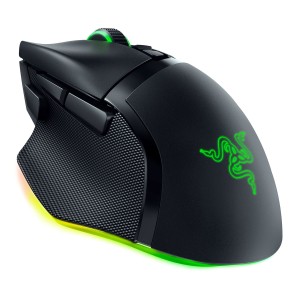 فأرة العاب سلكية Razer Basilisk V3 Pro, مستشعر Razer Focus حتى 30,000 DPI, مع 11 زر قابل للبرمجة, 1000Hz polling rate, إضاءة Razer Chroma RGB - أسود 