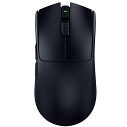 فأرة العاب سلكية احترافية Razer DeathAdder V3 Pro، مزودة بمستشعر بصري Focus Pro 30K بدقة تصل إلى 30,000 DPI، وزنها حوالي 63 غ